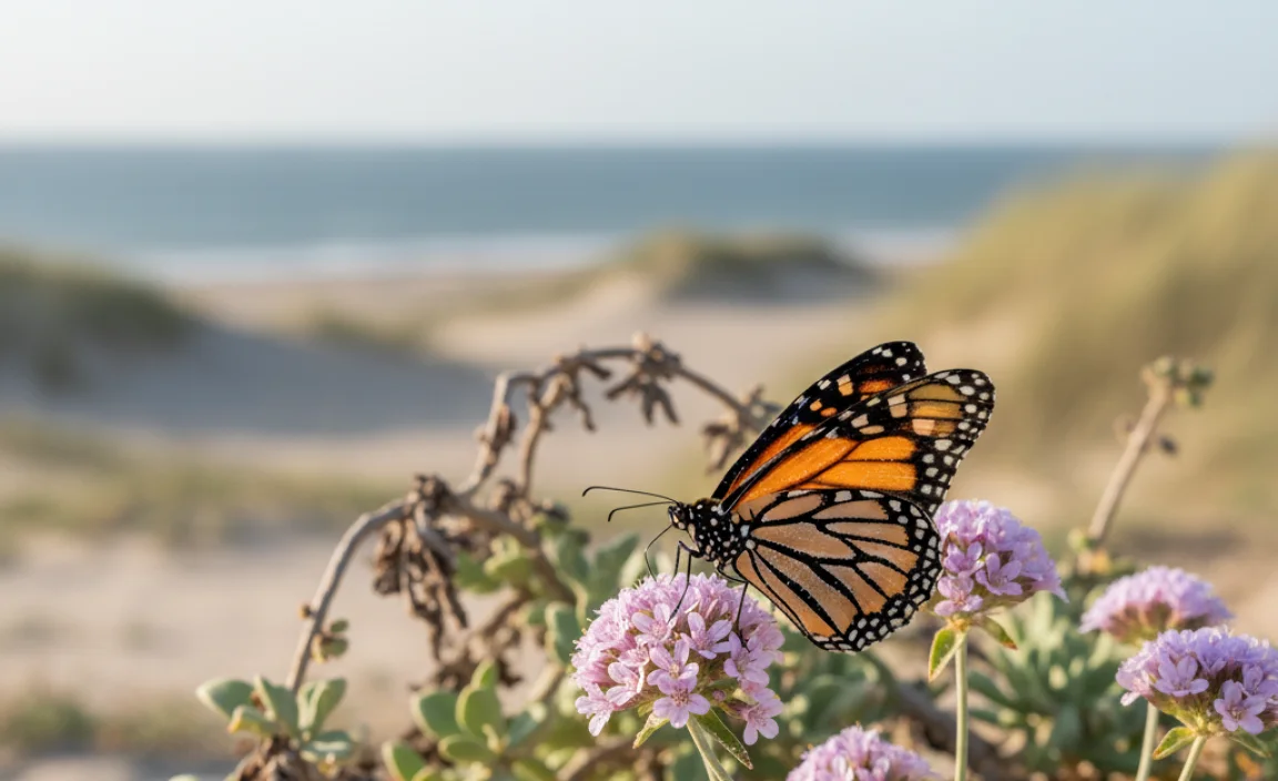 Adapting to Coastal Life: Butterfly Survival Strategies