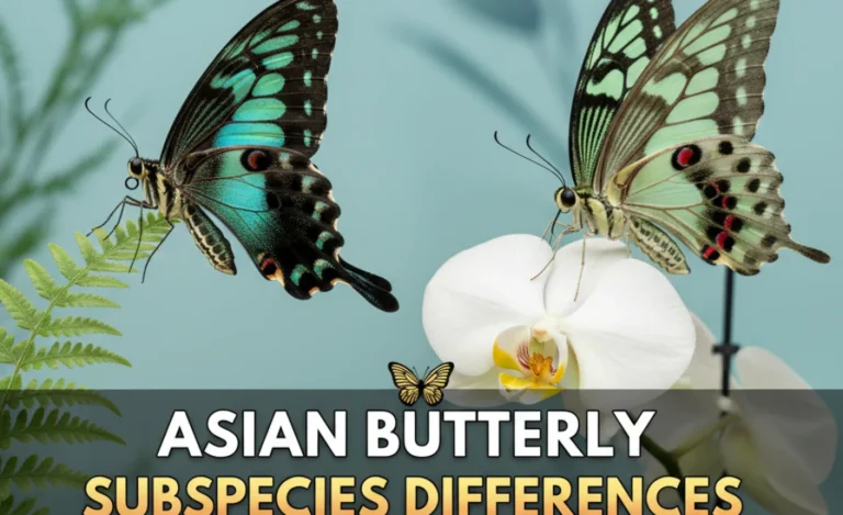 Asian Butterfly Subspecies Differences: Ultimate Guide