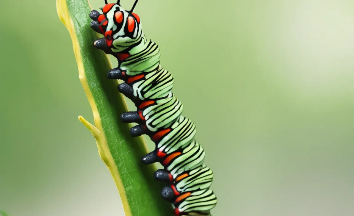 Basics of Asian Butterfly Caterpillars Identification