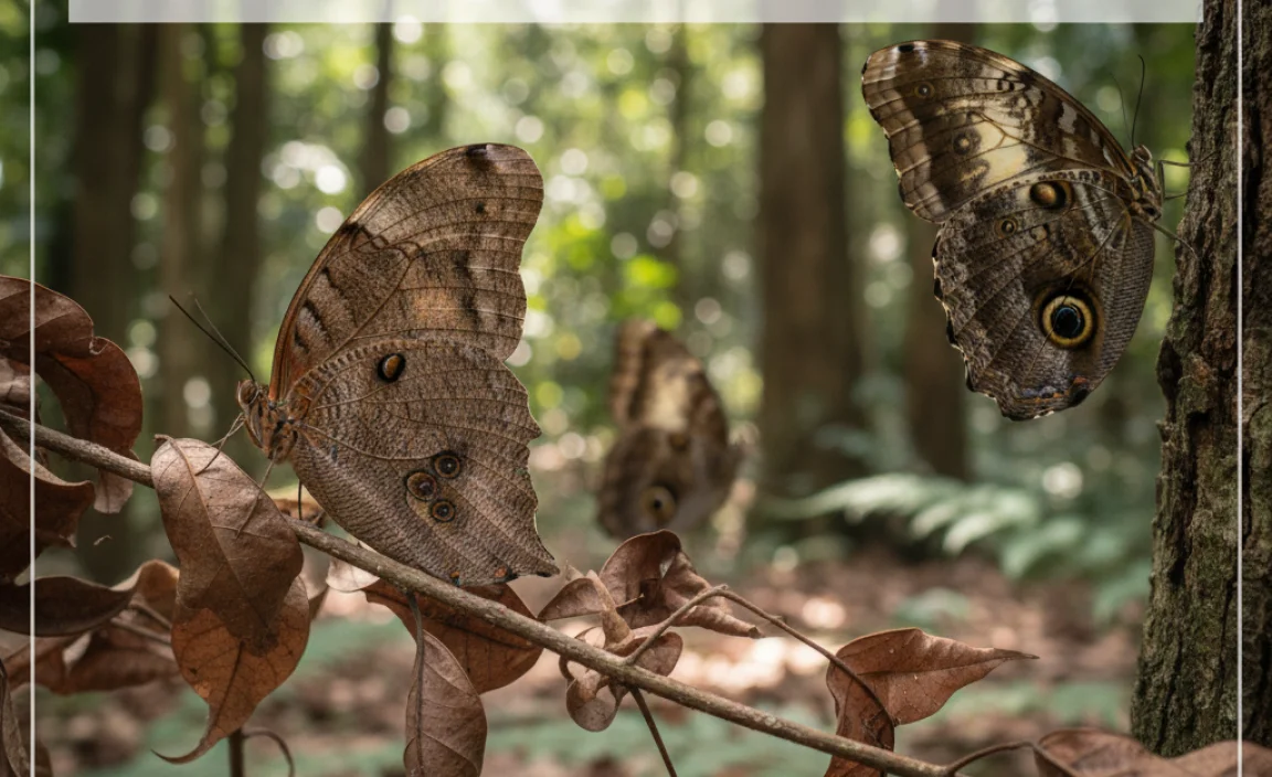 Behavioral Camouflage in Asian Butterflies