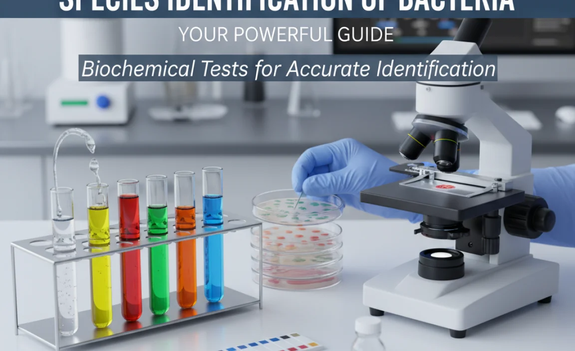Biochemical Tests for Accurate Identification
