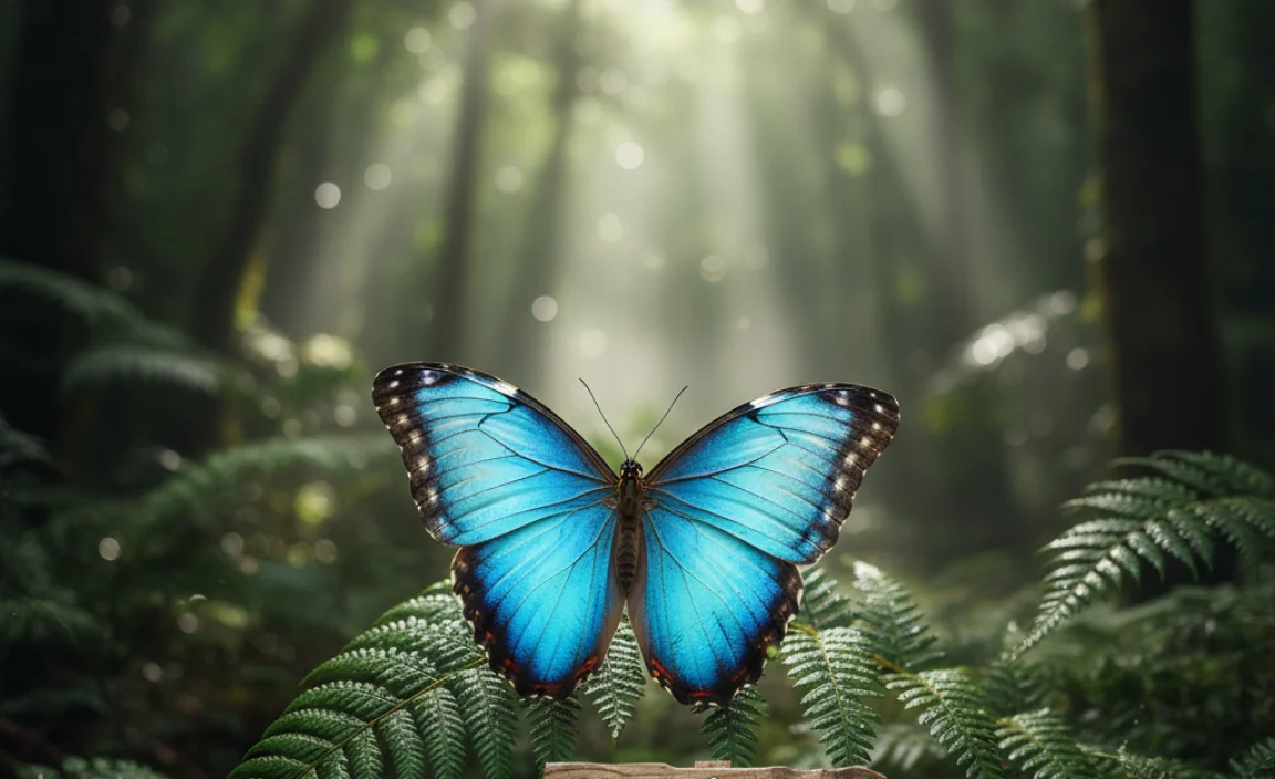 Blue Morpho: A Forest Indicator Species