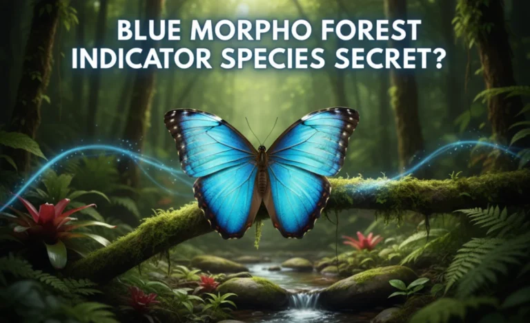 Blue Morpho Forest Indicator Species Secret?