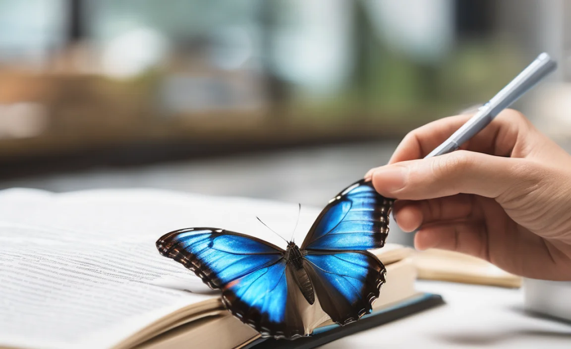 Blue Morpho Life Cycle: A Teaching Tool