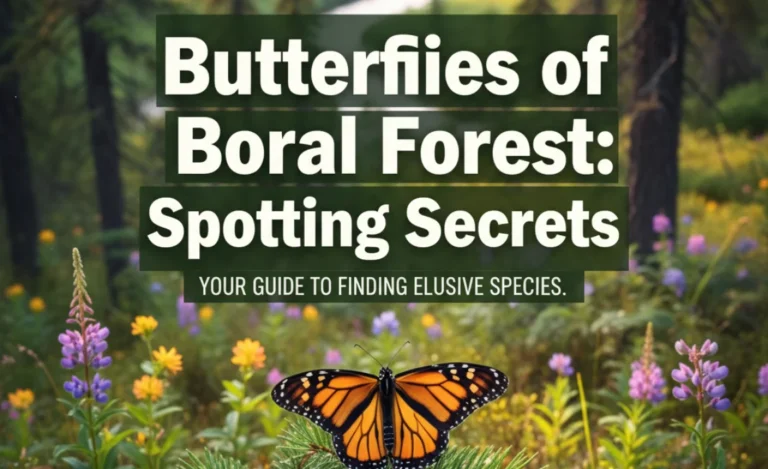 Butterflies of Boreal Forest: Spotting Secrets