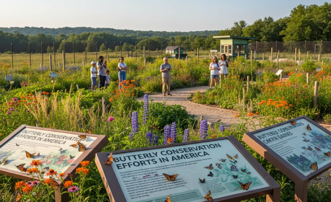 Butterfly Conservation Efforts in North America