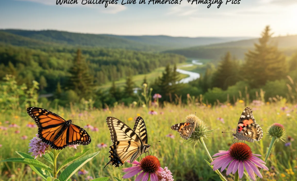 Butterfly Habitats Across North America