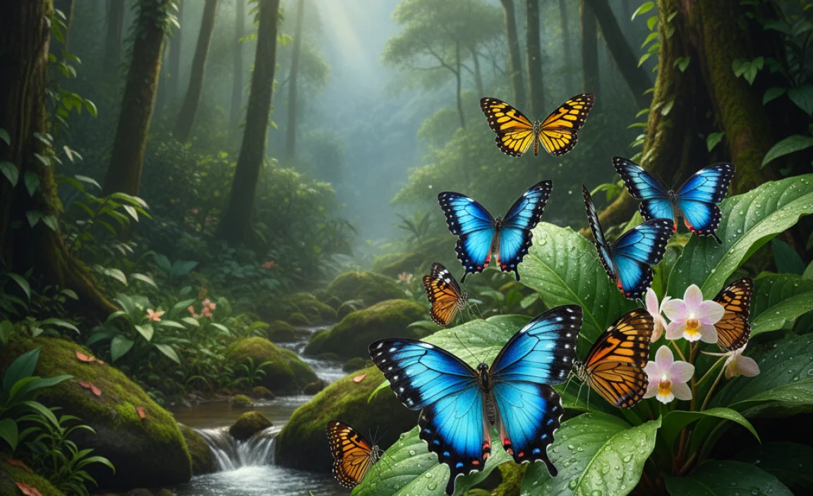 Butterfly Habitats in Thailand