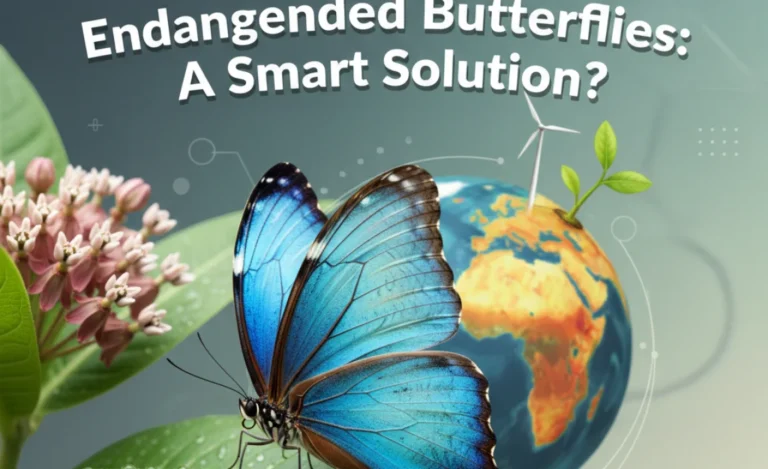 Climate Change and Endangered Butterflies: A Smart Solution?