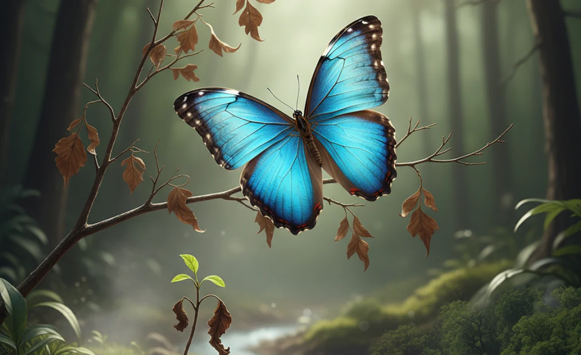 Climate Change and the Blue Morpho