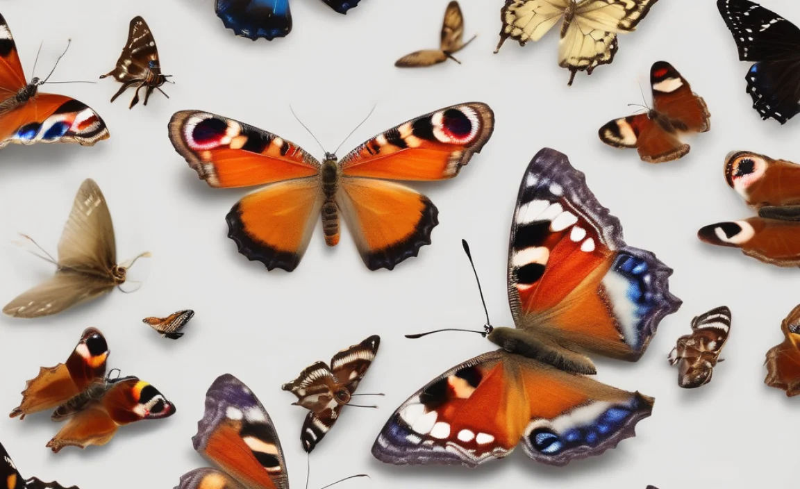 Color and Pattern Differences: Asian Butterflies Vs European