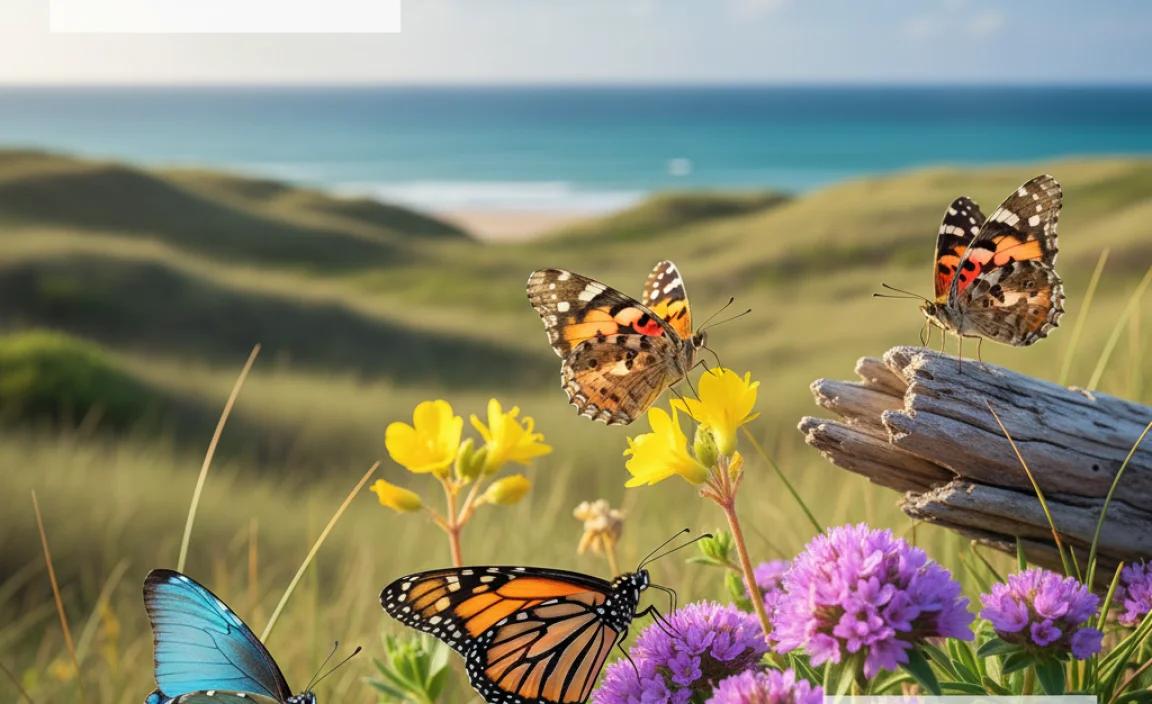 Common Butterflies of Coastal Regions: A Field Guide