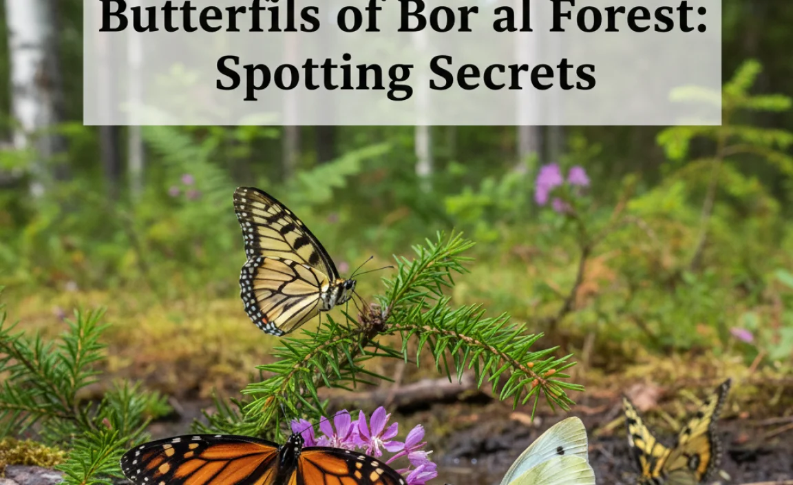 Common Butterflies of the Boreal Forest