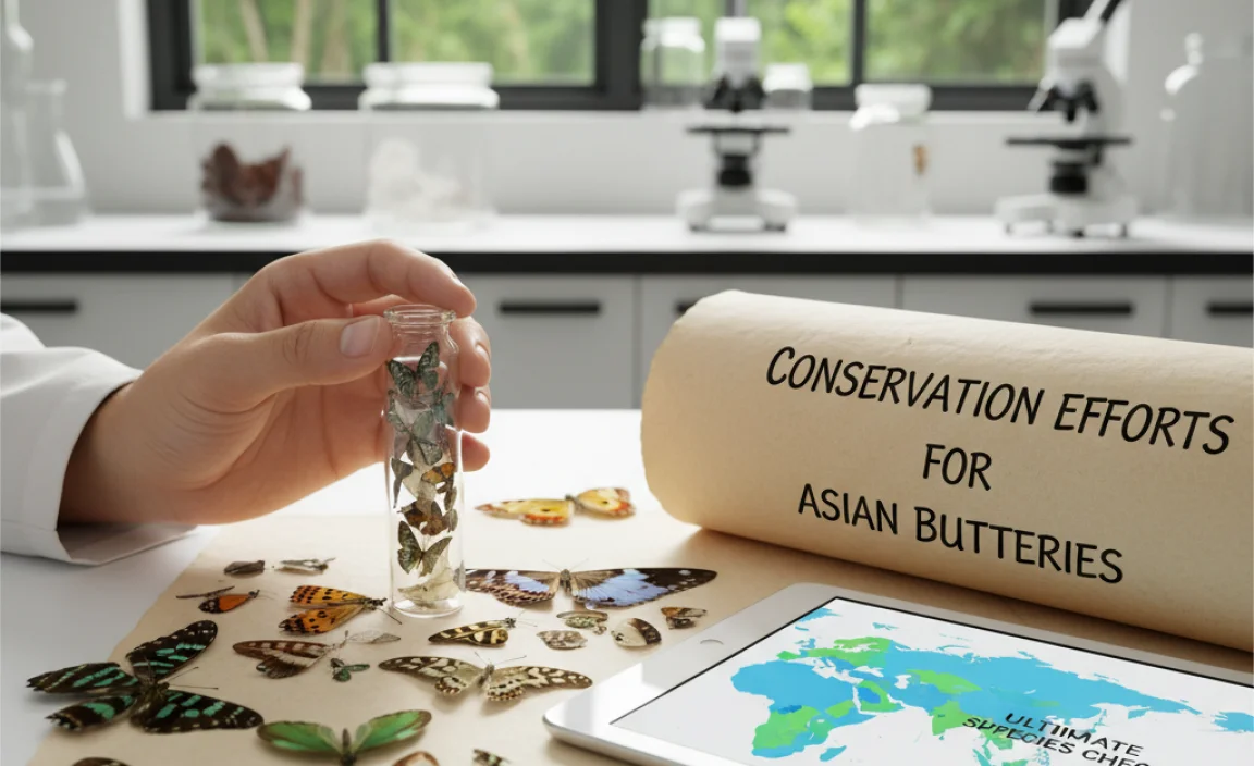 Conservation Efforts For Asian Butterflies