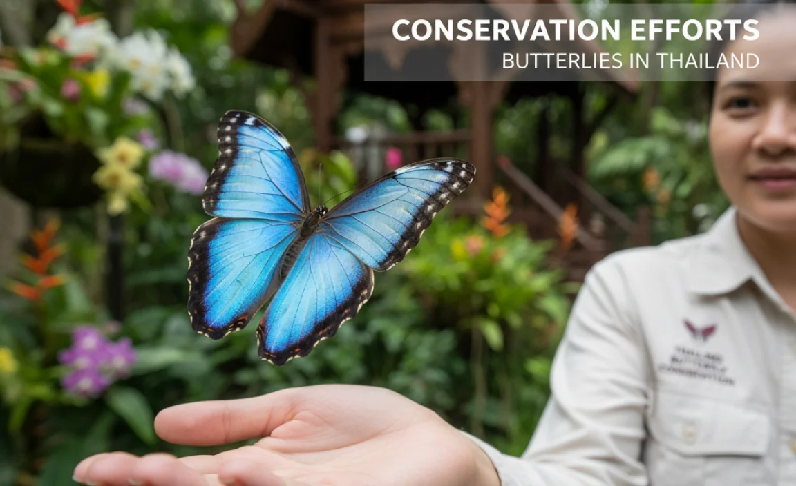 Conservation Efforts for Butterflies in Thailand