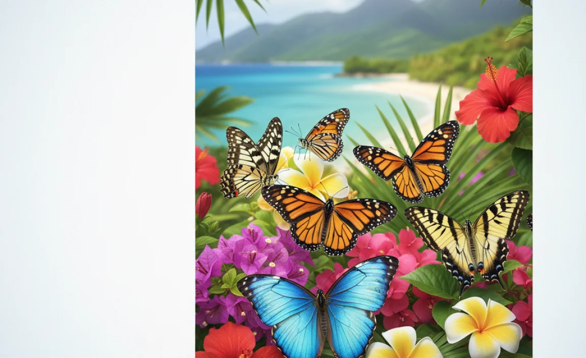Discovering the Butterflies of the Caribbean Islands