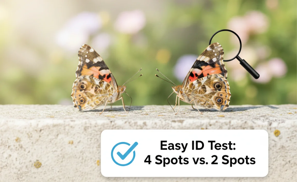 Distinguishing Painted Ladies from Similar Species