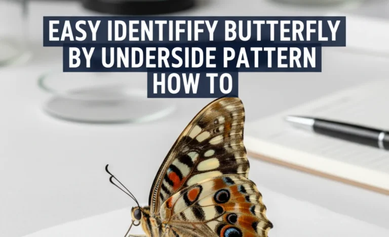 Easy Identify Butterfly by Underside Pattern: How To