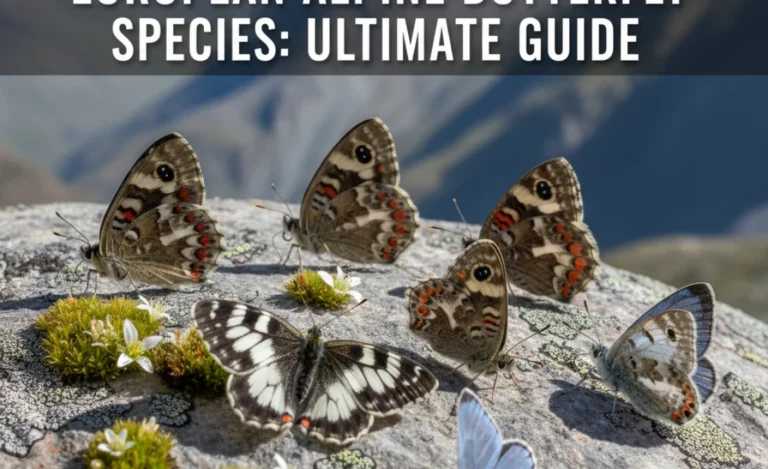 European Alpine Butterfly Species: Ultimate Guide