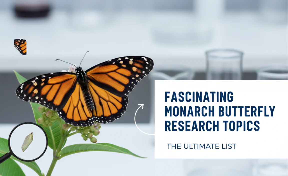 Fascinating Monarch Butterfly Research Topics