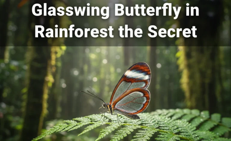 Glasswing Butterfly in Rainforest: Discover the Secret