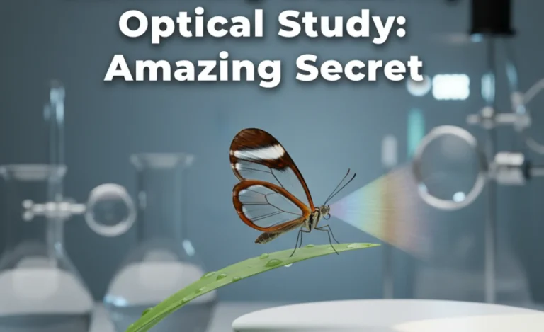 Glasswing Butterfly Optical Study: Amazing Secret