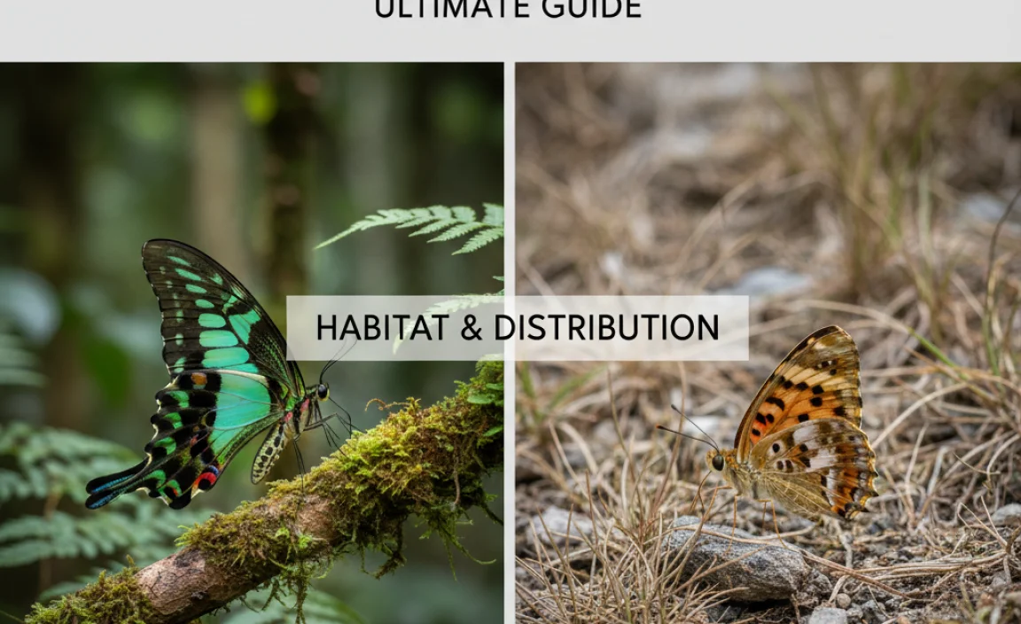 Habitat and Distribution Differences