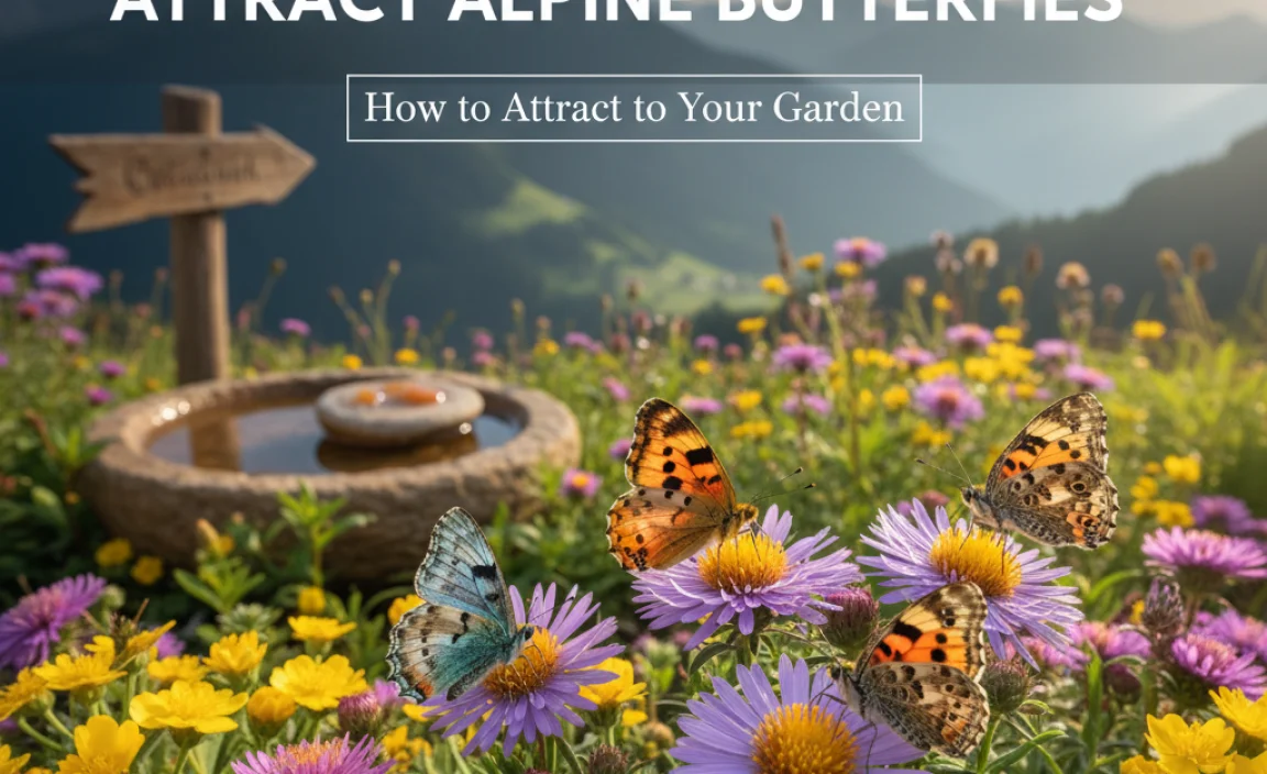 How to Attract Alpine Butterflies to Your Garden