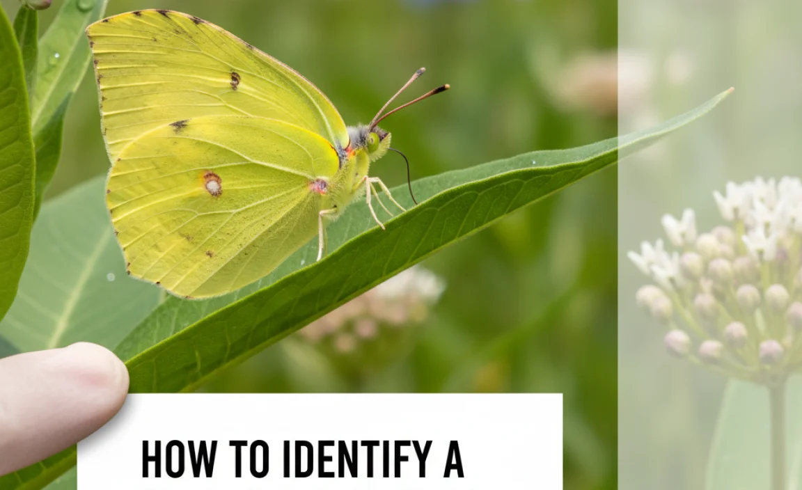 How to Identify a Sulphur Butterfly