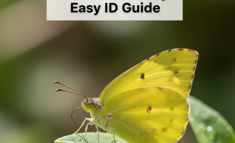 How to Identify Sulphur Butterfly: Easy ID Guide