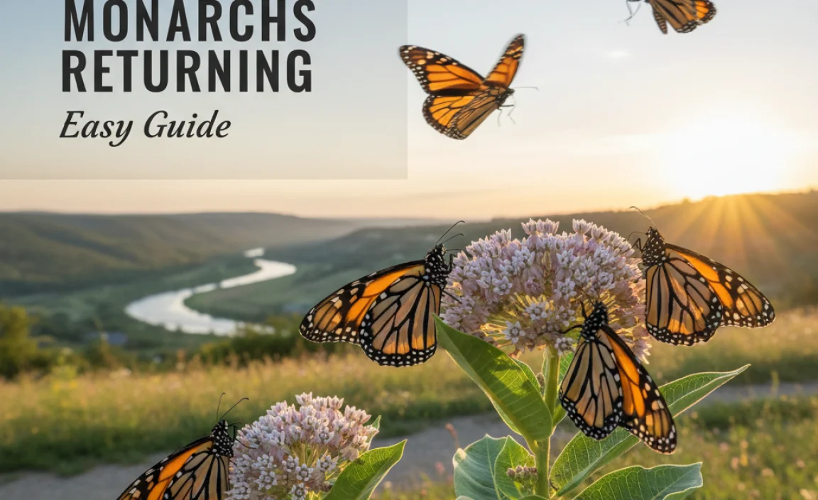 How to Spot Monarchs Returning