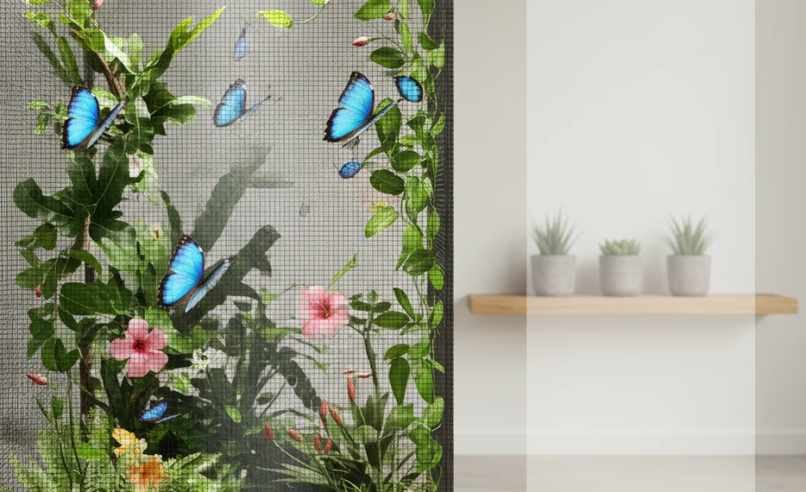 Ideal Enclosure for Blue Morpho Acclimation