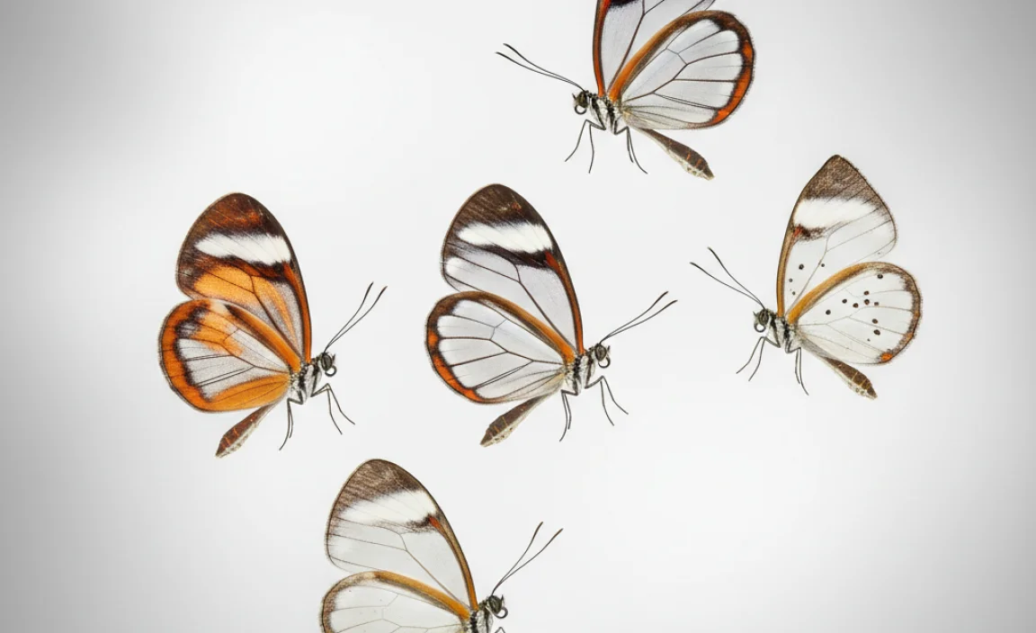Key Areas of Morphological Variation in Glasswing Butterflies