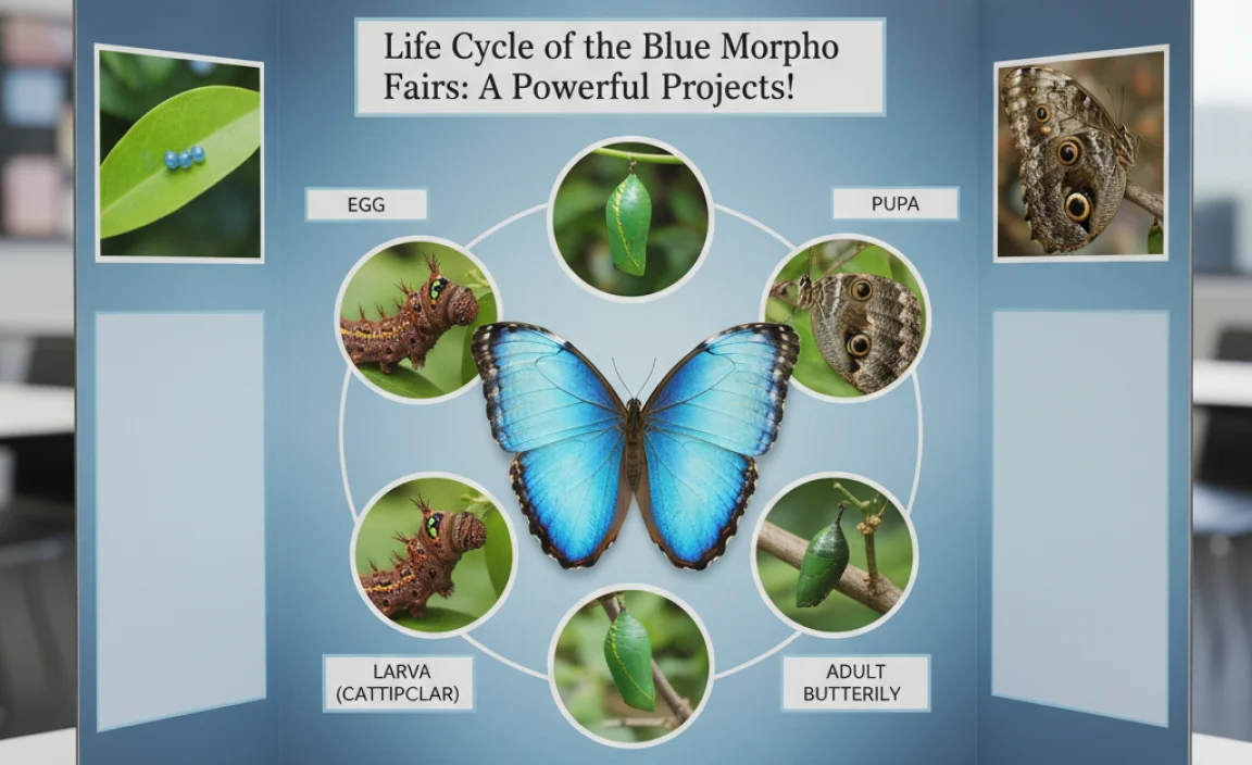 Life Cycle of the Blue Morpho for Projects