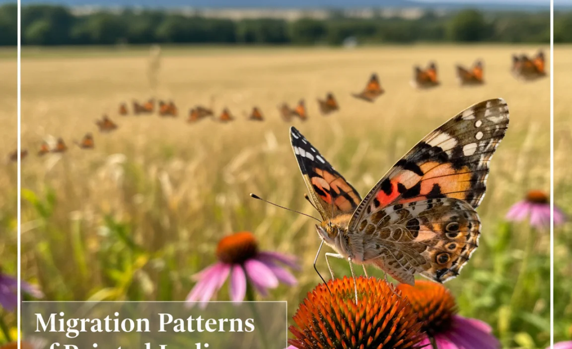 Migration Patterns of Painted Ladies