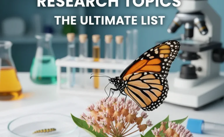 Monarch Butterfly Research Topics: The Ultimate List