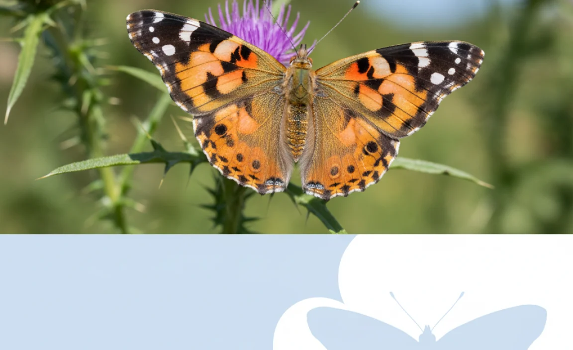 Painted Lady Butterfly Facts for Grade 5: Appearance and Identification