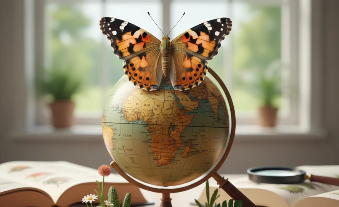 Painted Lady Butterfly Facts for Grade 5: Where Do They Live?