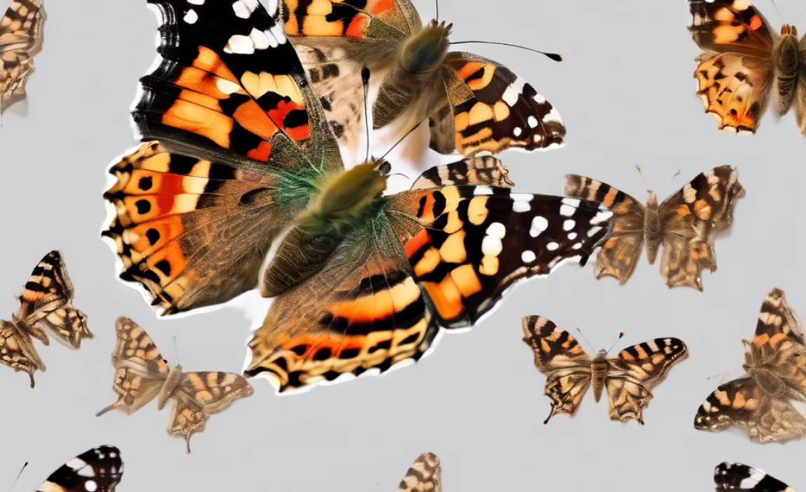 Painted Lady Butterfly Feeding Habits