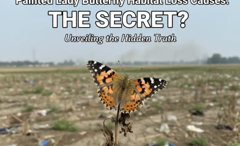 Painted Lady Butterfly Habitat Loss Causes: The Secret?
