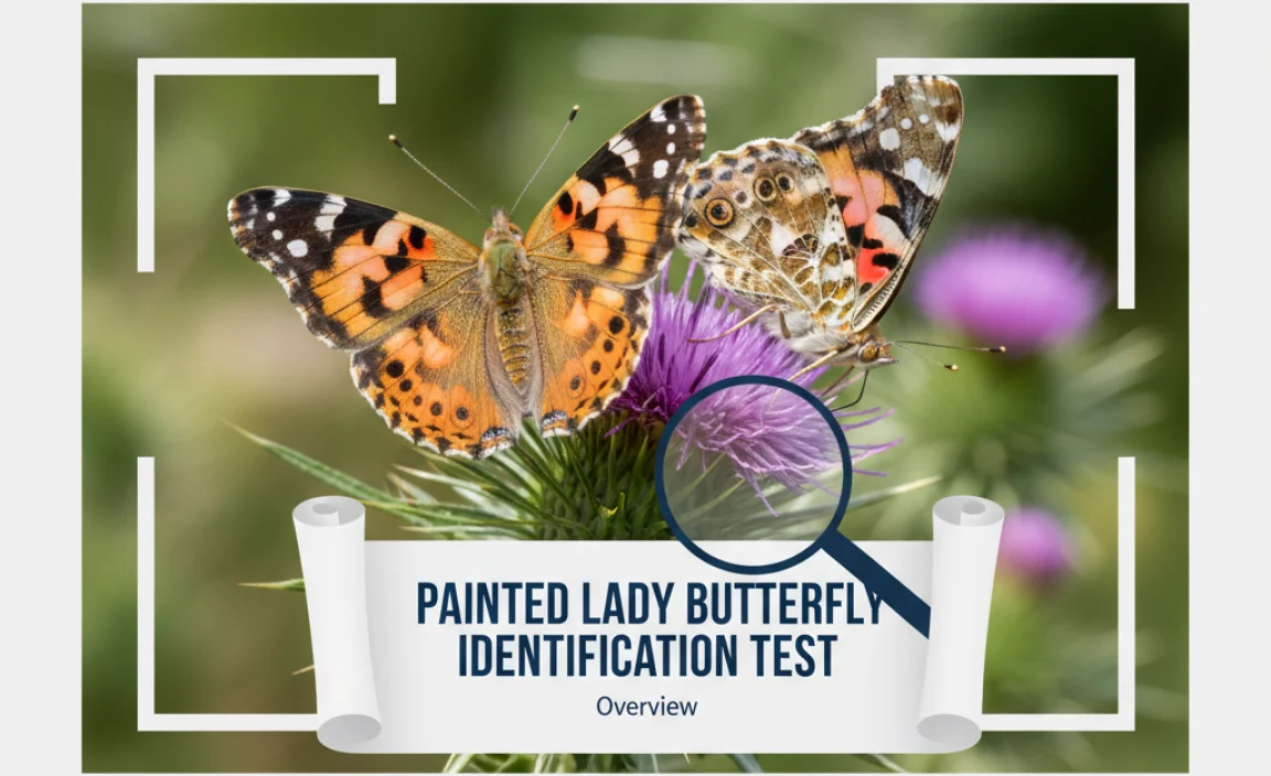 Painted Lady Butterfly Identification Test: Overview