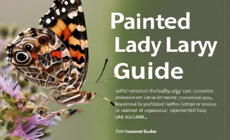 Painted Lady Butterfly Larva Care Guide: Easy Tips
