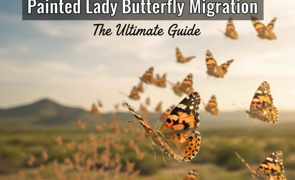 Painted Lady Butterfly Migration