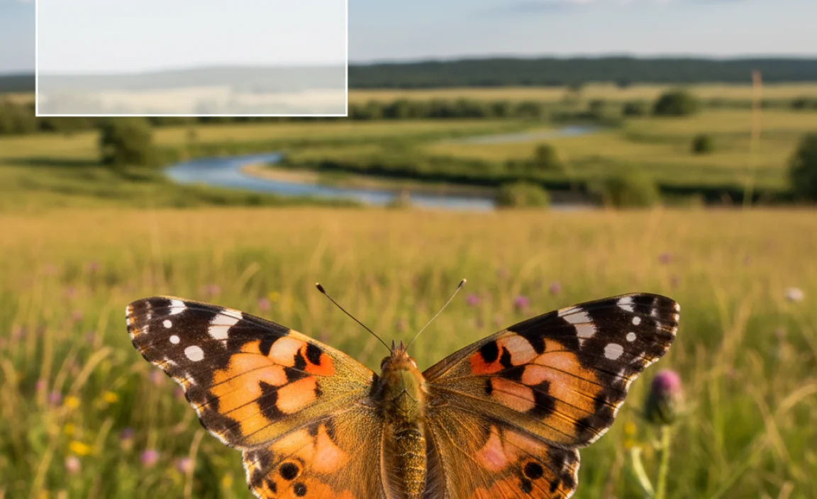 Painted Lady Butterfly’s Role