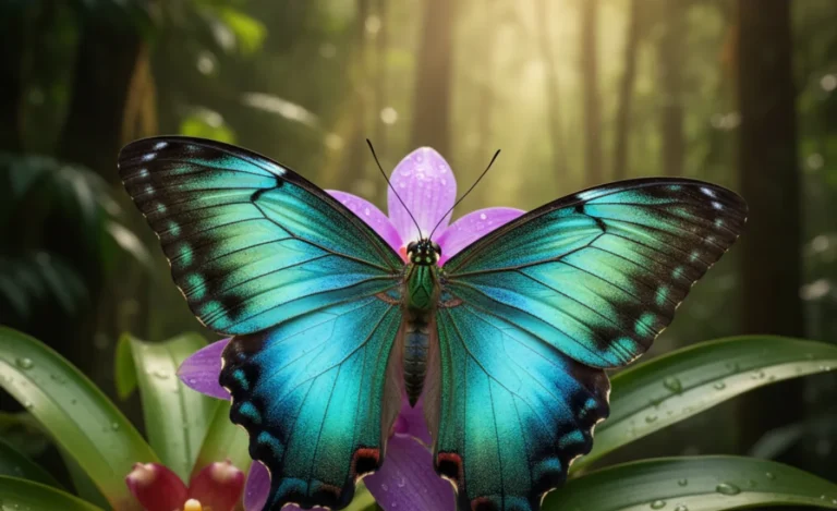 Rare Butterflies in Congo Basin: A Powerful Secret