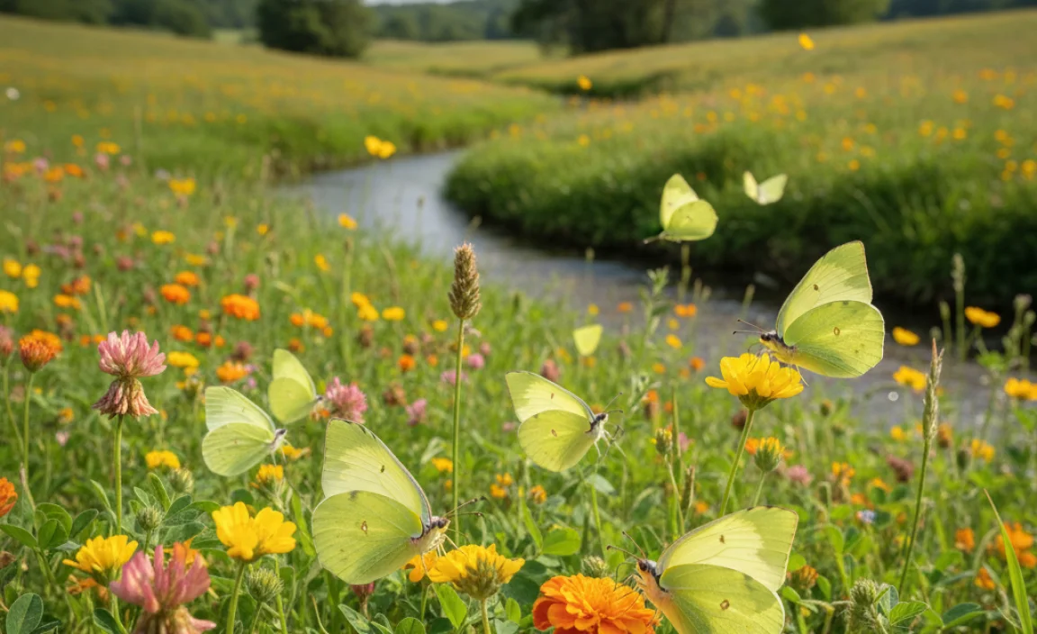 Recognizing Sulphur Butterfly Habitats