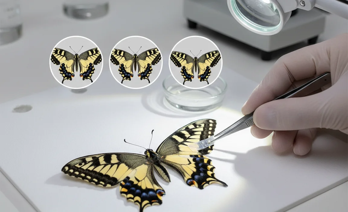 Step-by-Step Guide to Swallowtail Wing Repair