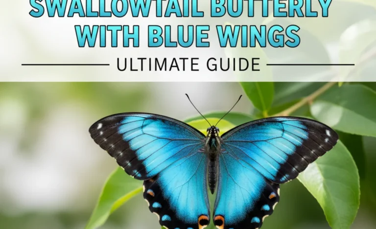 Swallowtail Butterfly With Blue Wings: Ultimate Guide