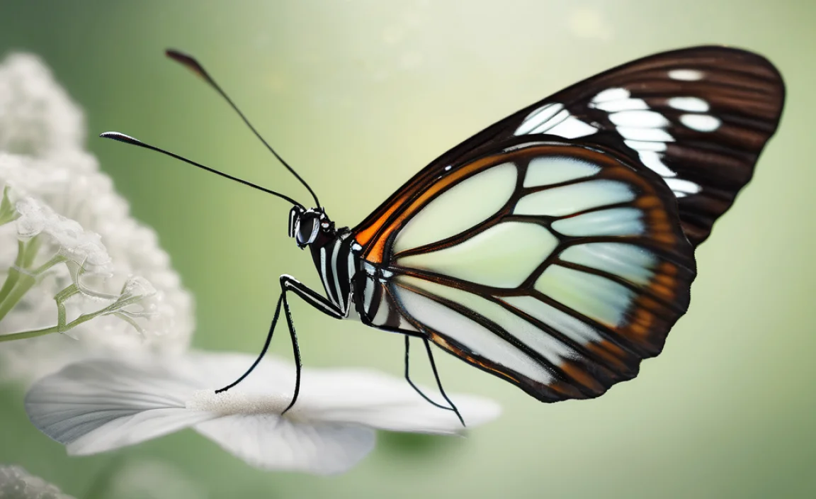 The Amazing Glasswing Butterfly