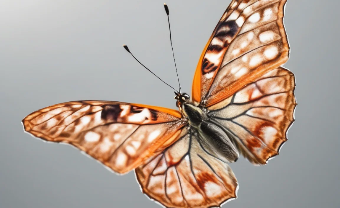 The Microscopic World of Butterfly Wings